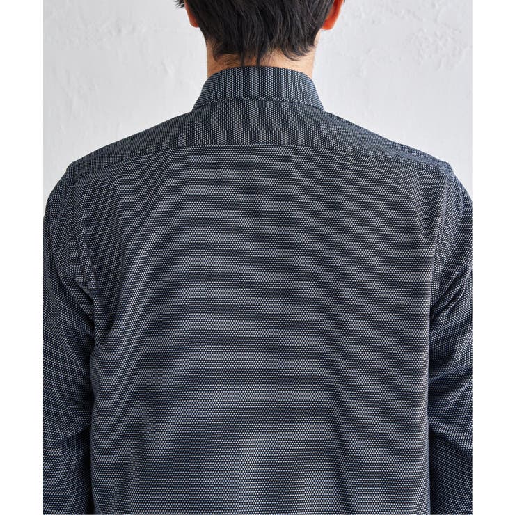 デニムライクスイスカラーシャツ | ikka  | 詳細画像29 