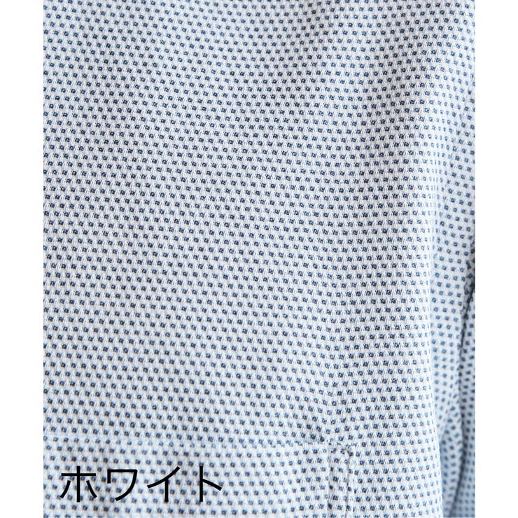 デニムライクスイスカラーシャツ | ikka  | 詳細画像31 