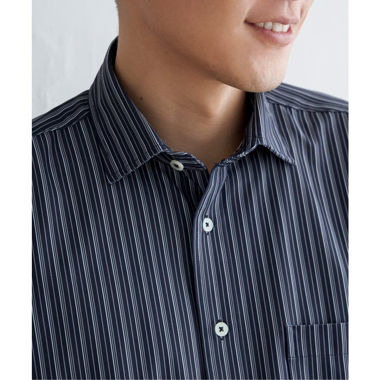 GOKU楽ワークスイスカラーシャツ | ikka  | 詳細画像15 