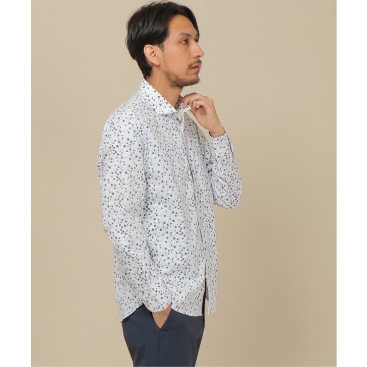 小花柄プリントカッタウェイシャツ 品番 Ikaw Ikka イッカ のメンズファッション通販 Shoplist ショップリスト