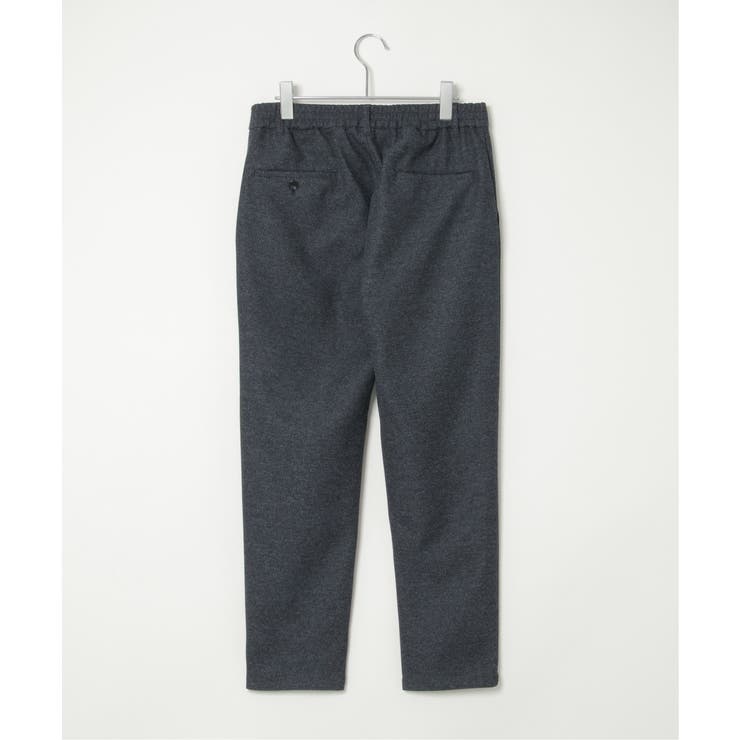 【セットアップ対応】GOKU楽ワークウールライクパンツ | ikka  | 詳細画像9 