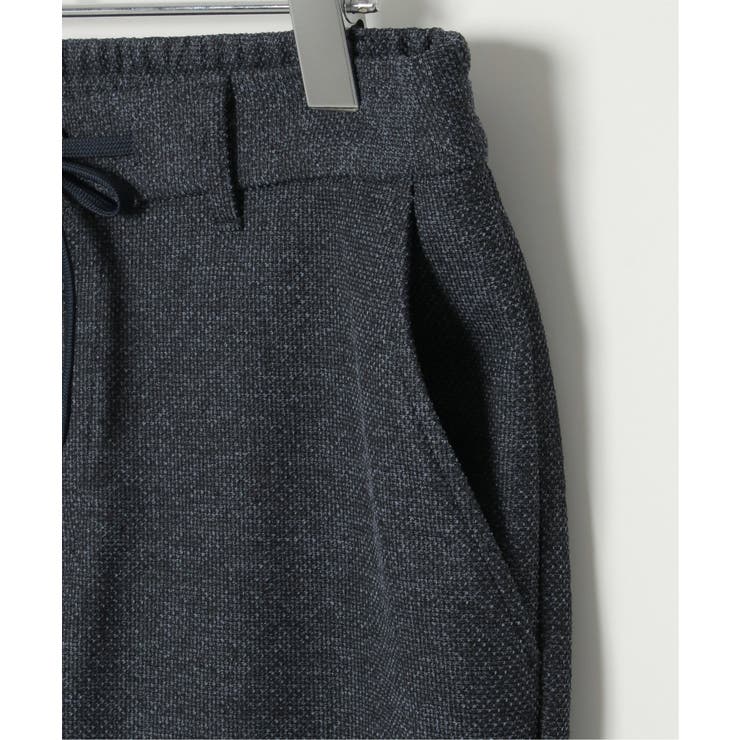 【セットアップ対応】GOKU楽ワークウールライクパンツ | ikka  | 詳細画像11 