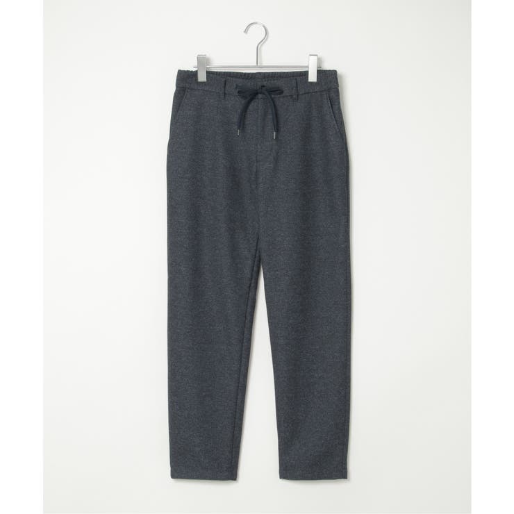 【セットアップ対応】GOKU楽ワークウールライクパンツ | ikka  | 詳細画像5 