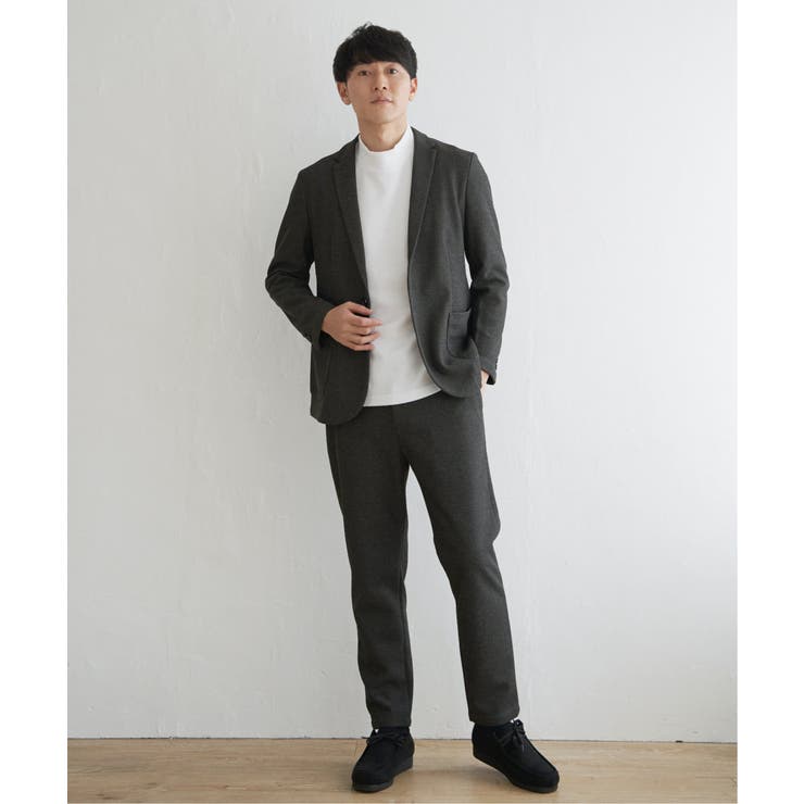 【セットアップ対応】GOKU楽ワークウールライクパンツ | ikka  | 詳細画像6 