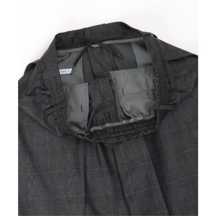 【セットアップ対応】メッシュチェックイージーパンツ | ikka  | 詳細画像14 