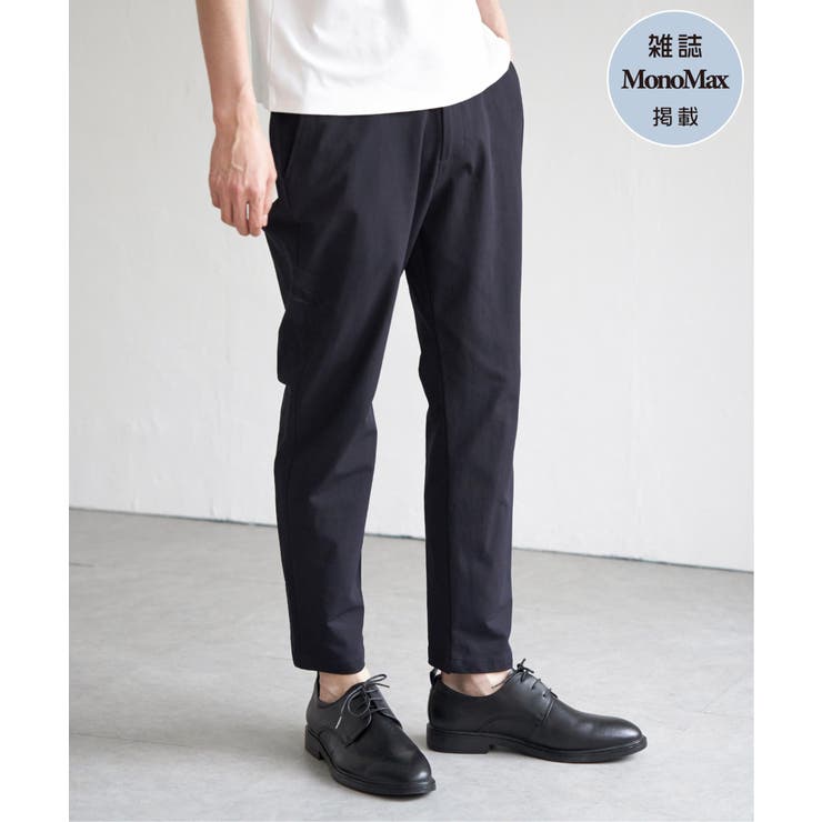 ネイビーブルー | GOKU楽ワーク速乾鹿の子パンツ | ikka 