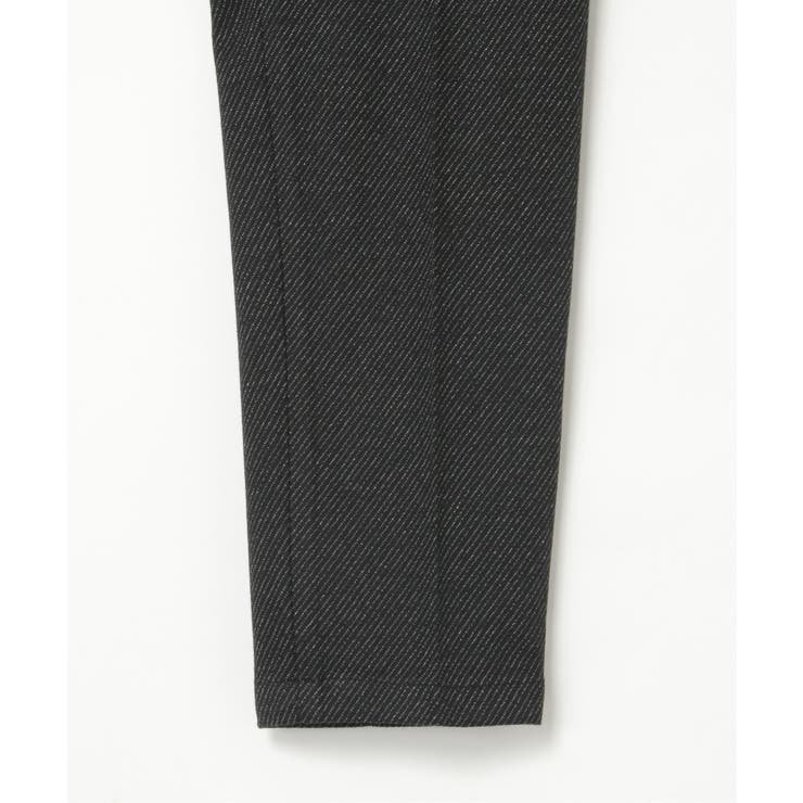 【セットアップ対応】BLKウールミックスジャージパンツ | ikka  | 詳細画像6 