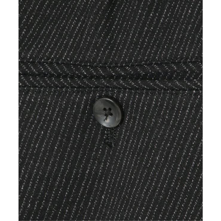 【セットアップ対応】BLKウールミックスジャージパンツ | ikka  | 詳細画像7 