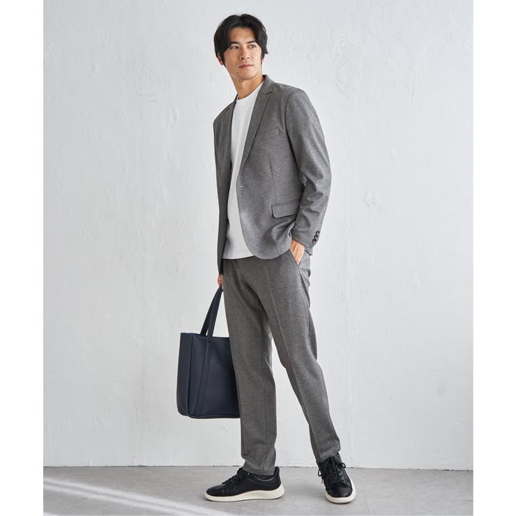 【セットアップ対応】BLKバーズアイカノコパンツ | ikka  | 詳細画像9 