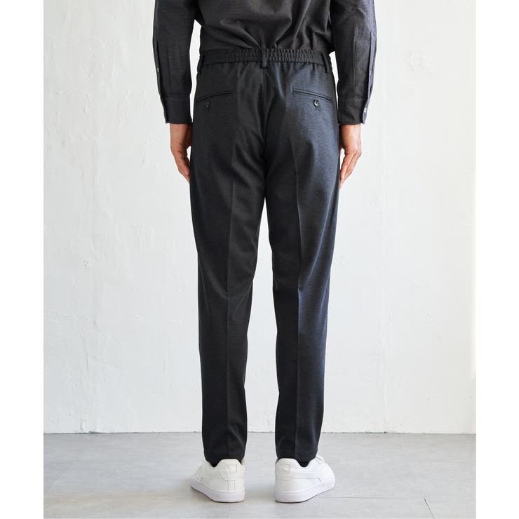 【セットアップ対応】BLKバーズアイカノコパンツ | ikka  | 詳細画像13 