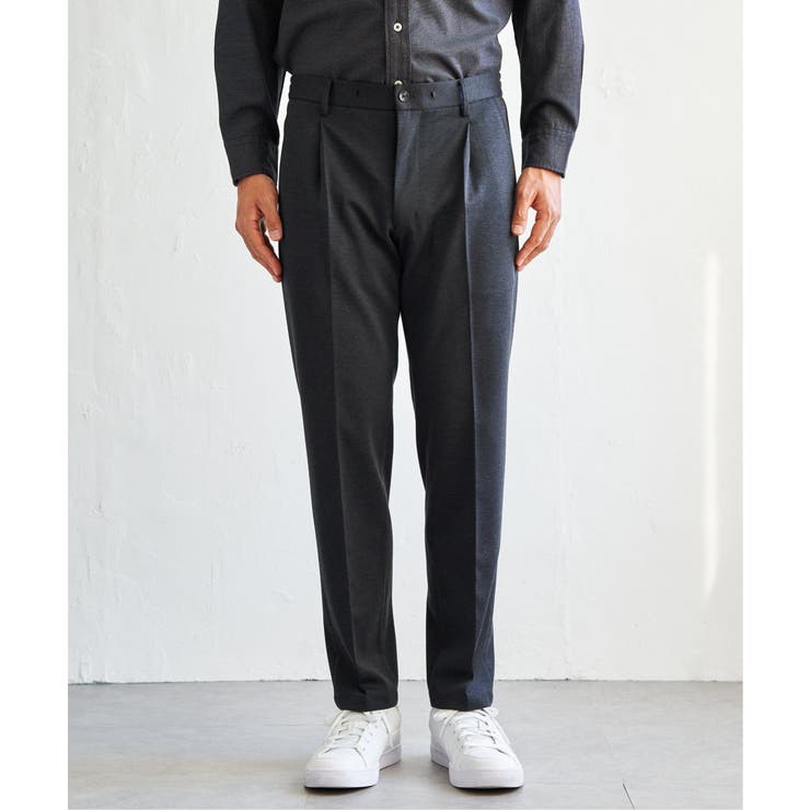 【セットアップ対応】BLKバーズアイカノコパンツ | ikka  | 詳細画像14 