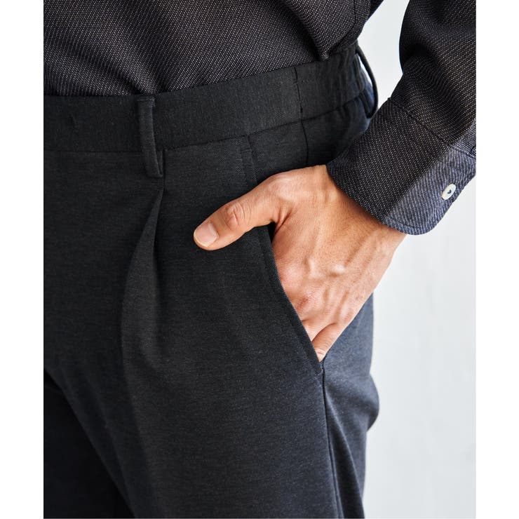 【セットアップ対応】BLKバーズアイカノコパンツ | ikka  | 詳細画像17 