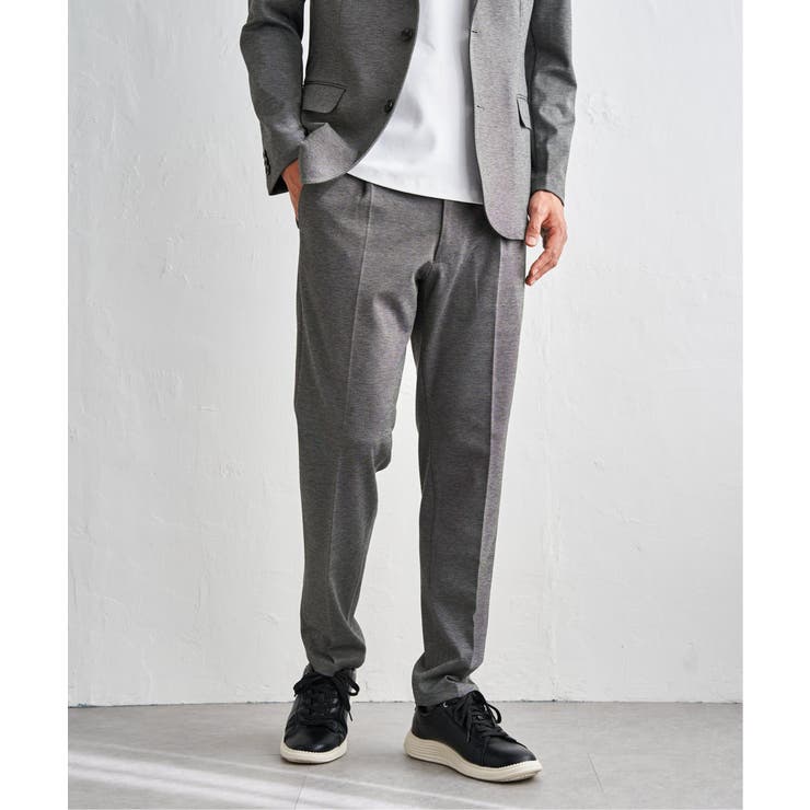 グレー | 【セットアップ対応】BLKバーズアイカノコパンツ | ikka 