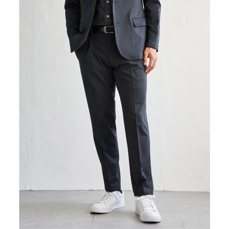 【セットアップ対応】BLKバーズアイカノコパンツ | ikka  | 詳細画像2 