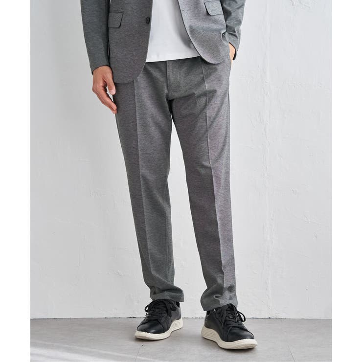 【セットアップ対応】BLKバーズアイカノコパンツ | ikka  | 詳細画像5 