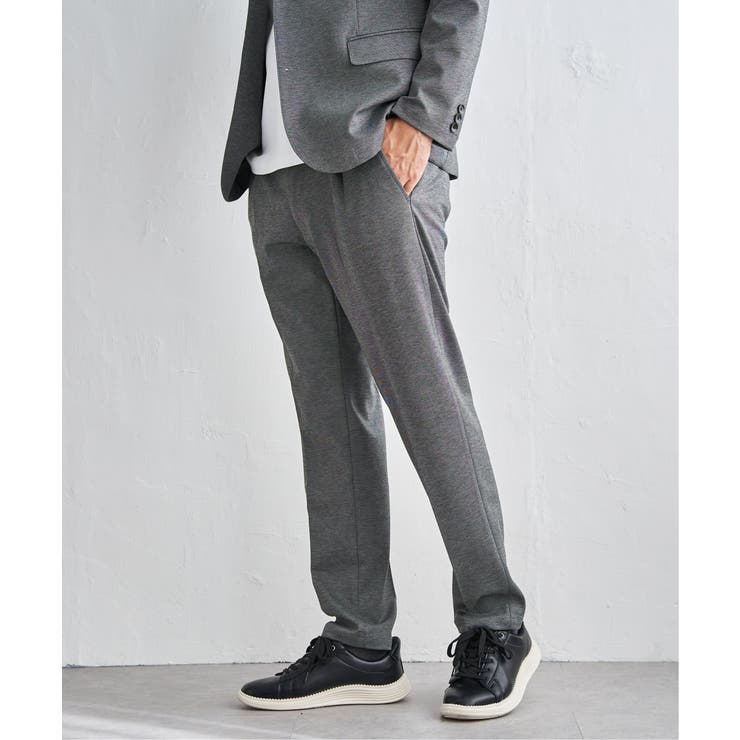 【セットアップ対応】BLKバーズアイカノコパンツ | ikka  | 詳細画像6 