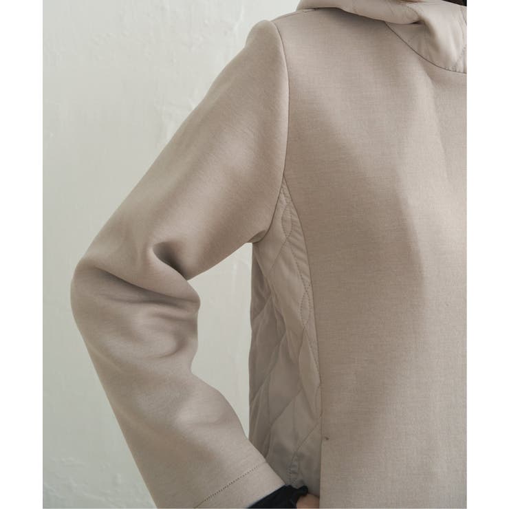 キルト切り替えフードコート | ikka  | 詳細画像16 