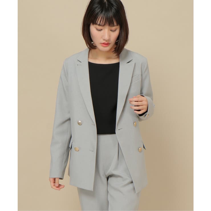 いちご様【着用回数少なめ❗️】マルティニーク　ダブルジャケット　サマージャケット AMBIDEX Store △2/72トロ ダブル釦紺ブレザー(F コン): CHILD WOMAN