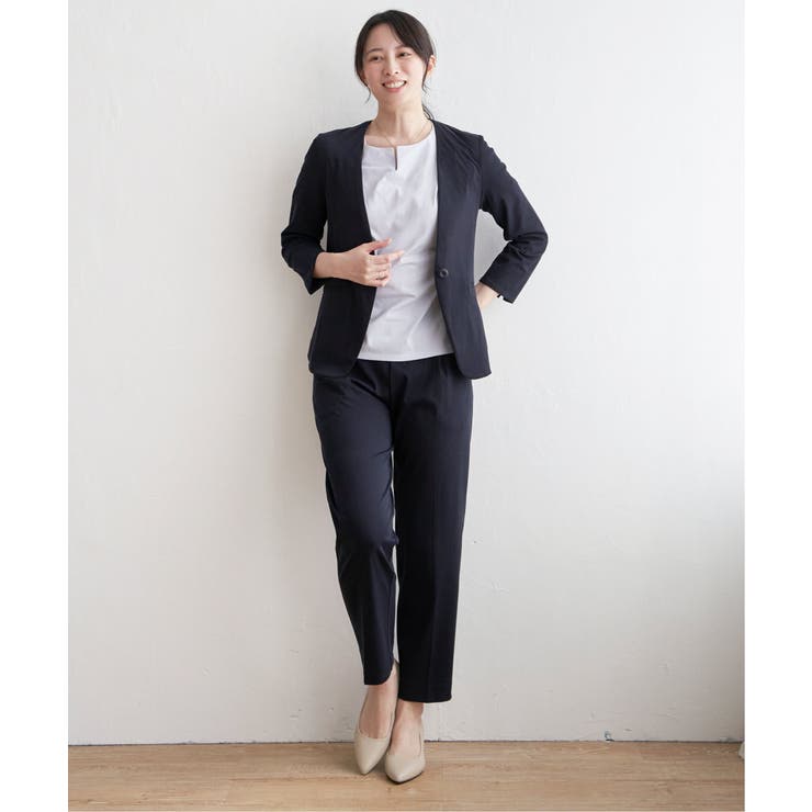 【セットアップ対応】GOKU楽ストレッチジャケット | ikka  | 詳細画像10 