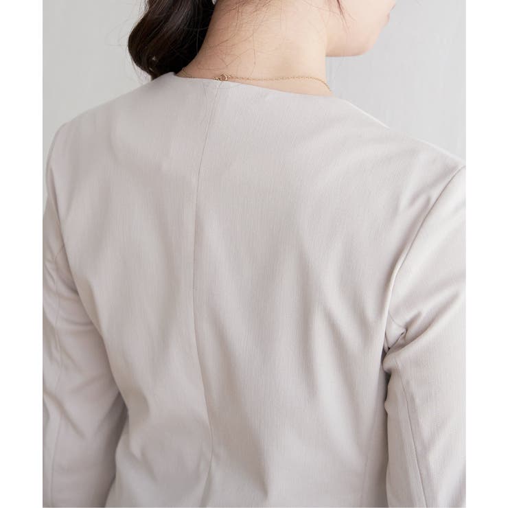 【セットアップ対応】GOKU楽ストレッチジャケット | ikka  | 詳細画像16 