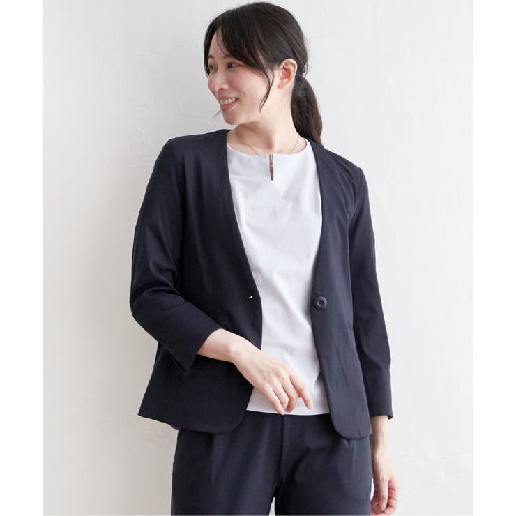 ノウコン | 【セットアップ対応】GOKU楽ストレッチジャケット | ikka 