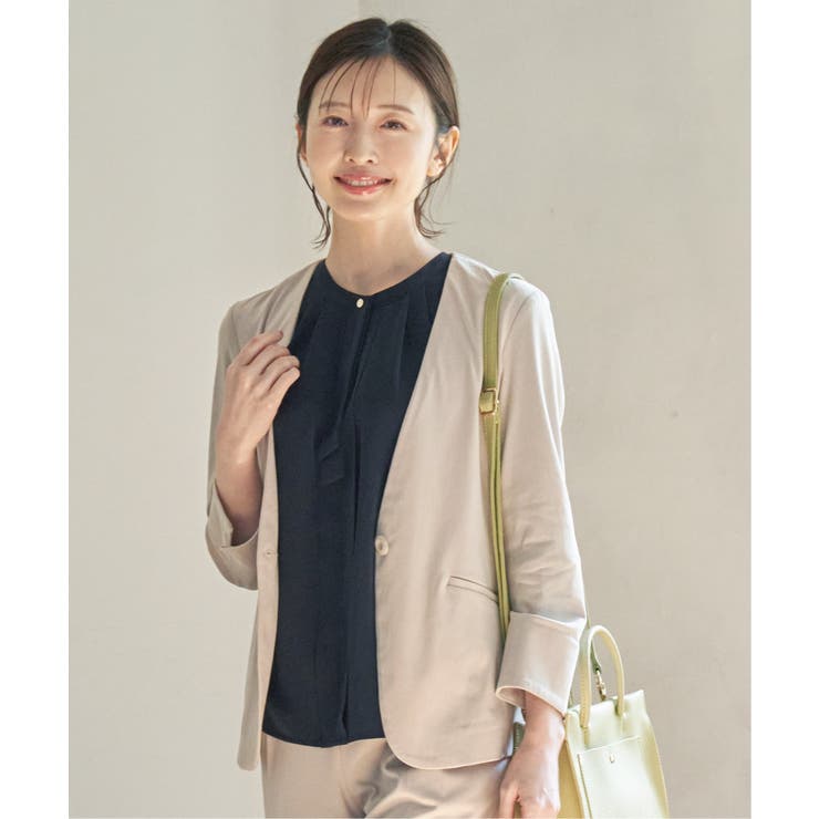 【セットアップ対応】GOKU楽ストレッチジャケット | ikka  | 詳細画像3 