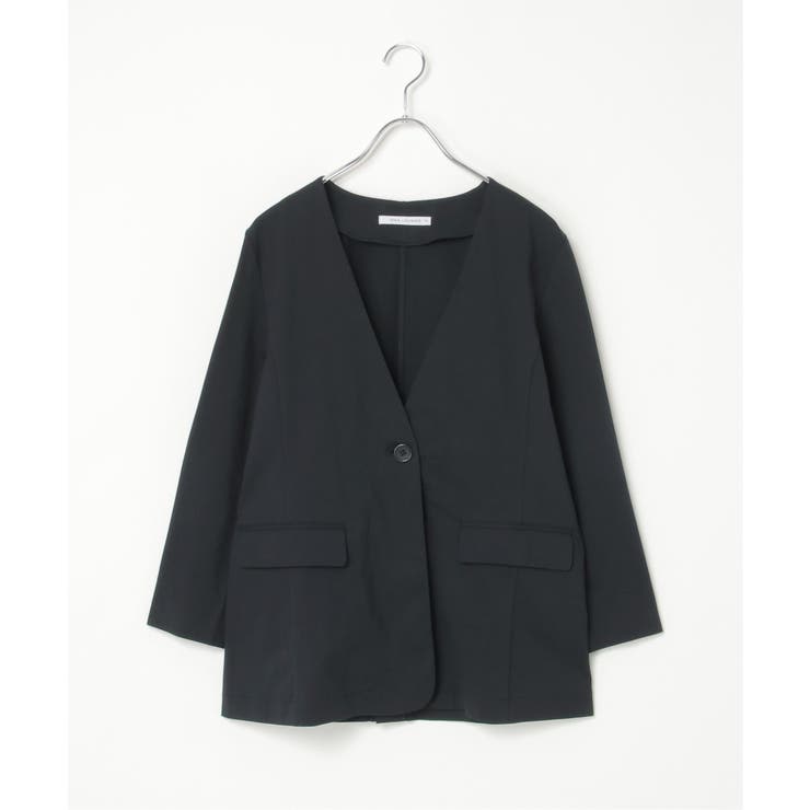 【セットアップ対応】GOKU楽ワークノーカラージャケット | ikka  | 詳細画像9 