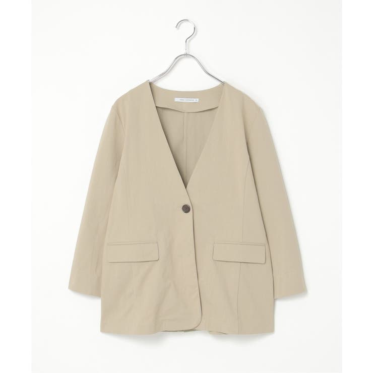 【セットアップ対応】GOKU楽ワークノーカラージャケット | ikka  | 詳細画像21 