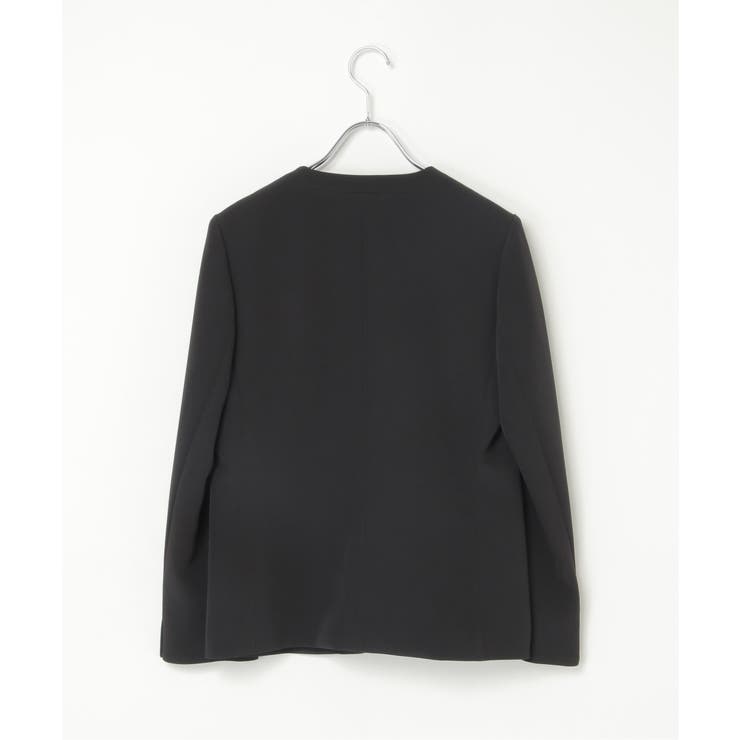 【洗濯機で洗える／セットアップ対応】ウォッシャブルVネックジャケット | ikka  | 詳細画像20 