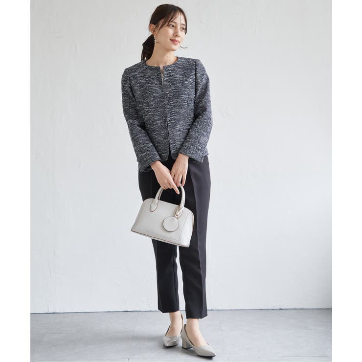 【フォーマル対応】ファンシーツイードジャケット | ikka  | 詳細画像18 