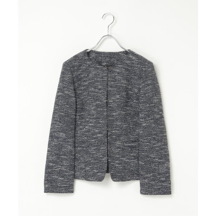 【フォーマル対応】ファンシーツイードジャケット | ikka  | 詳細画像22 