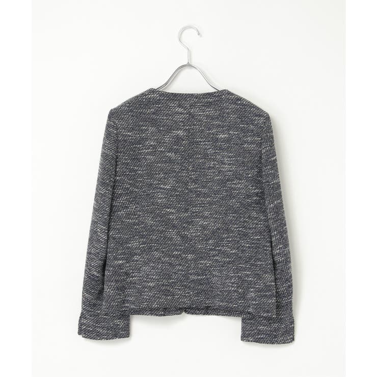 【フォーマル対応】ファンシーツイードジャケット | ikka  | 詳細画像23 