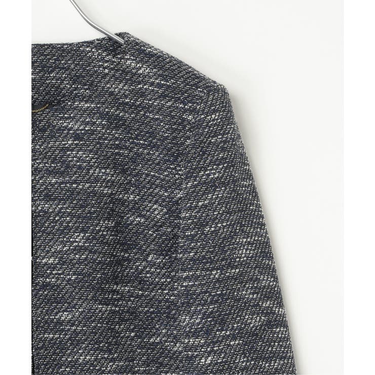 【フォーマル対応】ファンシーツイードジャケット | ikka  | 詳細画像24 