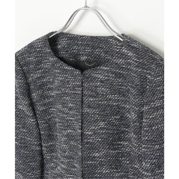 【フォーマル対応】ファンシーツイードジャケット | ikka  | 詳細画像36 