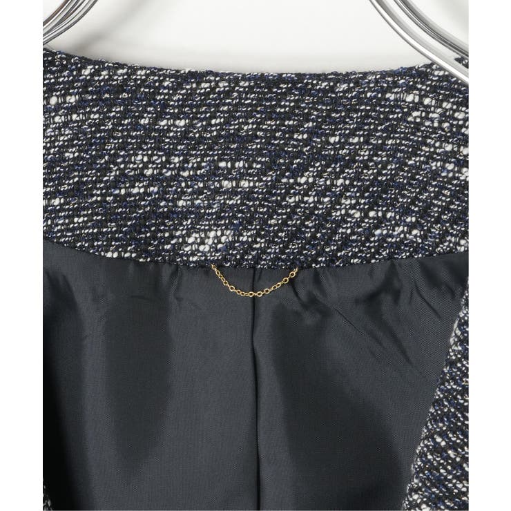 【フォーマル対応】ファンシーツイードジャケット | ikka  | 詳細画像37 