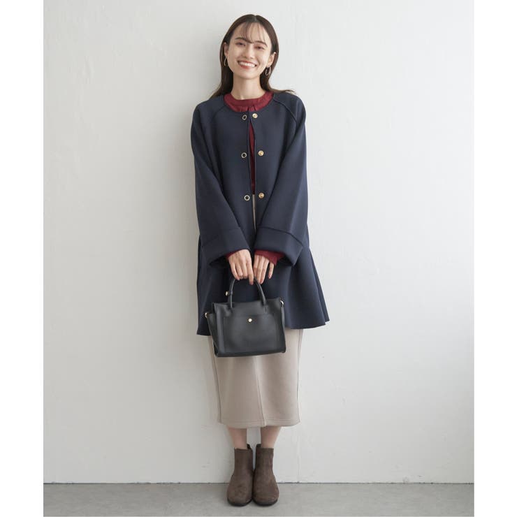 【洗濯機で洗える】GOKU楽ダンボールコート | ikka  | 詳細画像13 