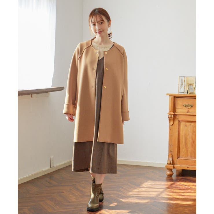 【洗濯機で洗える】GOKU楽ダンボールコート | ikka  | 詳細画像7 