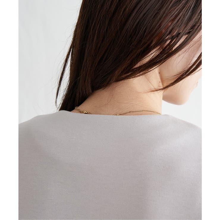 ダンボールニットノーカラーコート | ikka  | 詳細画像31 