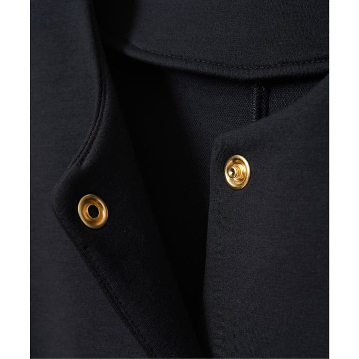 ダンボールニットノーカラーコート | ikka  | 詳細画像22 