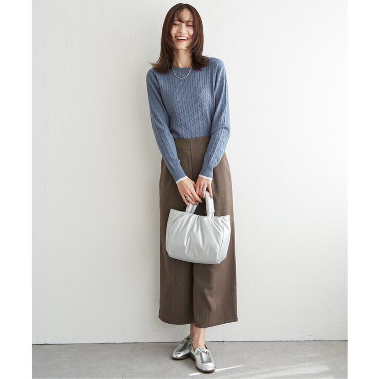 ミニケーブルニットプルオーバー | ikka  | 詳細画像16 