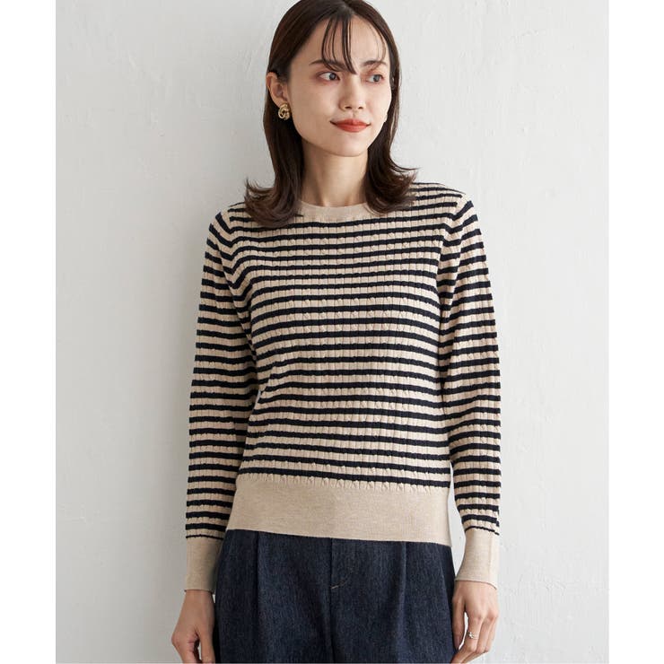 ミニケーブルニットプルオーバー | ikka  | 詳細画像20 