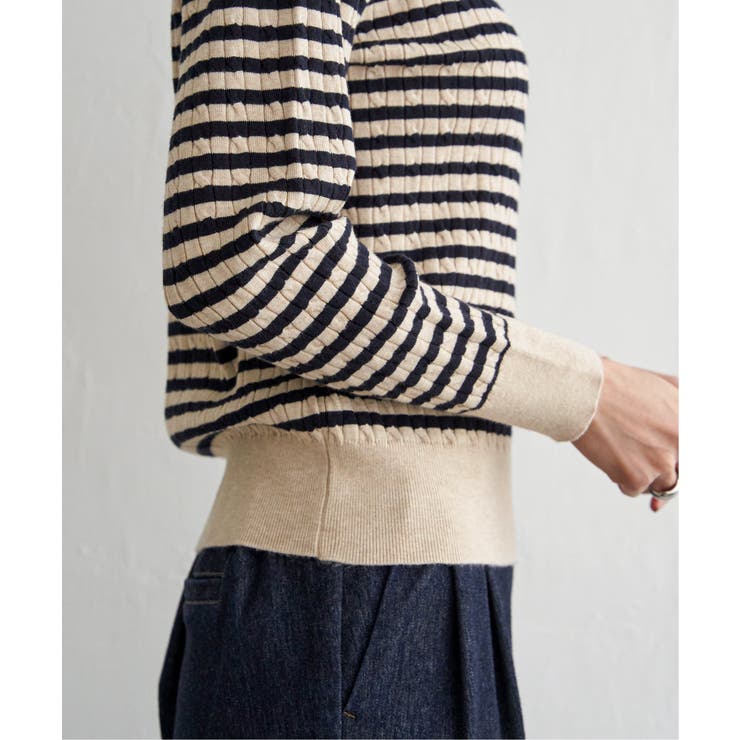 ミニケーブルニットプルオーバー | ikka  | 詳細画像24 