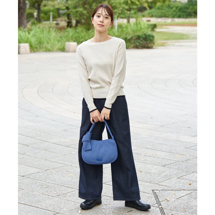 ミニケーブルニットプルオーバー | ikka  | 詳細画像5 
