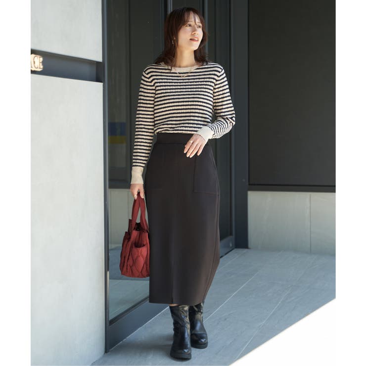 ミニケーブルニットプルオーバー | ikka  | 詳細画像12 