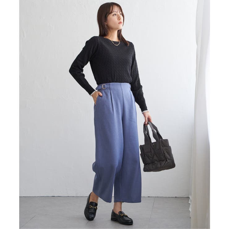 ミニケーブルニットプルオーバー | ikka  | 詳細画像19 