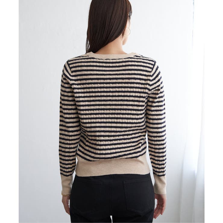 ミニケーブルニットプルオーバー | ikka  | 詳細画像29 