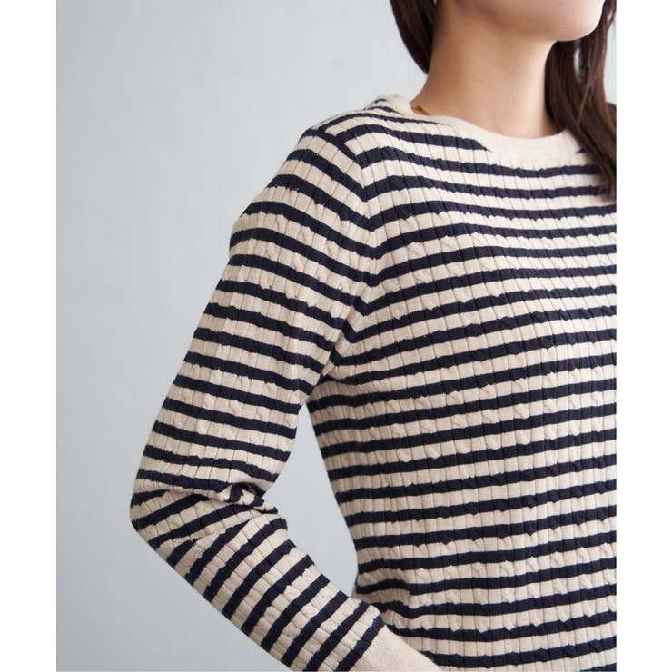 ミニケーブルニットプルオーバー | ikka  | 詳細画像31 