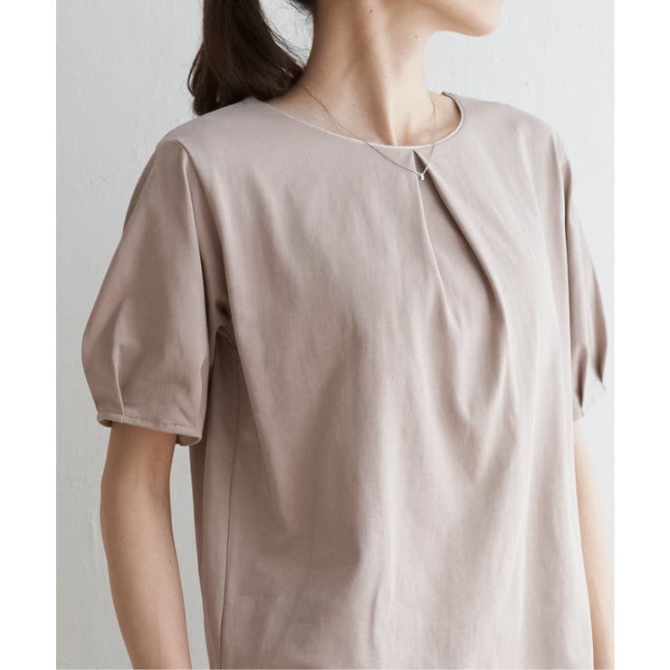 【接触冷感／吸水速乾】マルチファンクションラメコードプルオーバー【UVカット】 | ikka  | 詳細画像8 