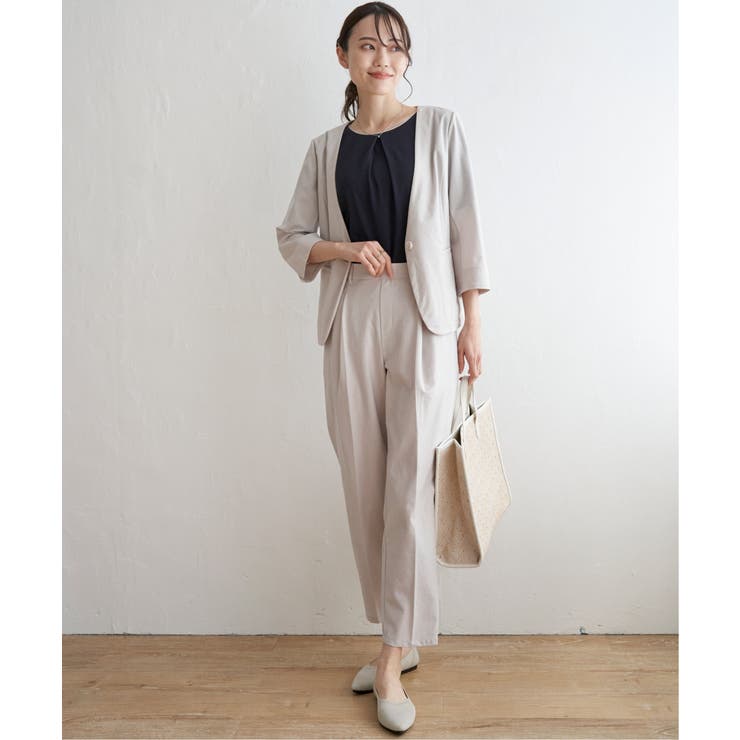 【接触冷感／吸水速乾】マルチファンクションラメコードプルオーバー【UVカット】 | ikka  | 詳細画像4 