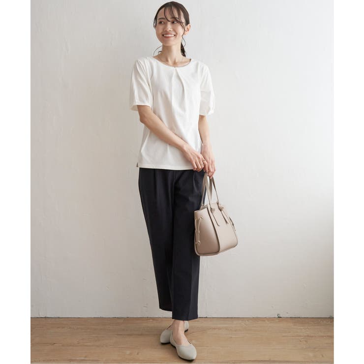 【接触冷感／吸水速乾】マルチファンクションラメコードプルオーバー【UVカット】 | ikka  | 詳細画像6 